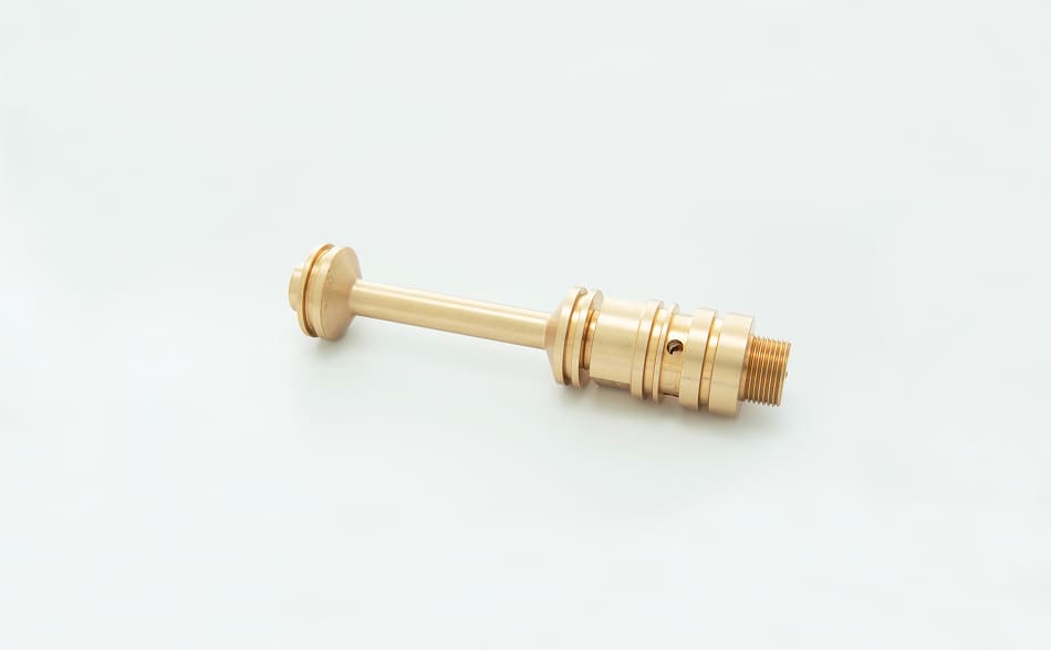 40mm⇒15mm⇒40mm大型弁,真鍮製品