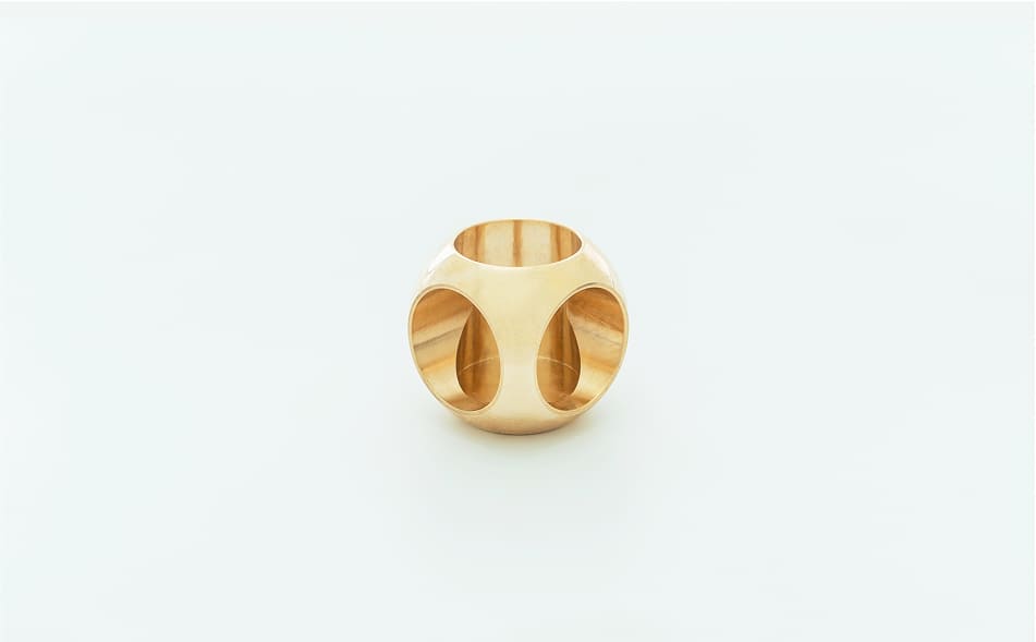 鏡面仕上げボール製品,真鍮製品,加工事例