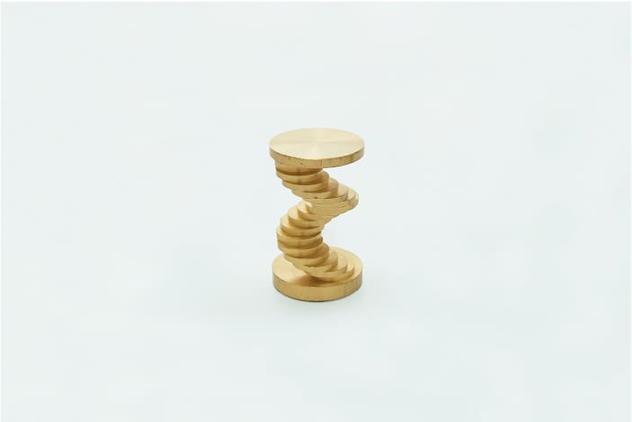 長屋工業製品,真鍮製品,螺旋パターン